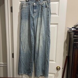 Fashion Nova Light Blue Denim Jeans